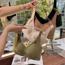 新款w6024微塑提拉量子內衣女小胸聚攏無痕防下垂無鋼圈文胸美背