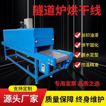 廠家直供小型絲印烘干機耐高溫鏈板式隧道爐輸送機五金脫水烘干線