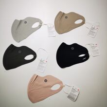 lulu口罩立體遮陽冰絲面罩護眼角無痕透氣臉罩3d立體可水洗