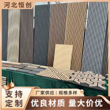 木條聚酯纖維格柵吸音板客廳背景牆會議室影院環保免漆牆面裝飾板