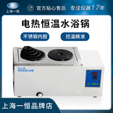 上海一恆數顯恆溫水浴鍋實驗室雙孔四孔六八孔水浴箱電熱恆溫水槽