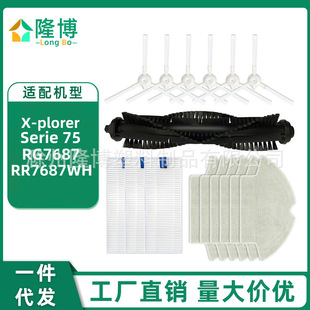 適用Tefal Rowenta掃地機 X-plorer Serie 75 RG7687 RR7687W配件