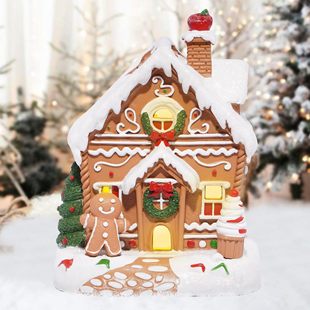 羳}QbƷChristmas gingerbread house}Q