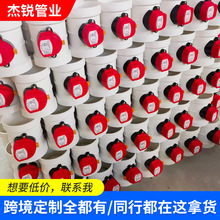 現貨批發電動風閥通風管道圓閥風量調節閥新風止回閥PP電動風閥