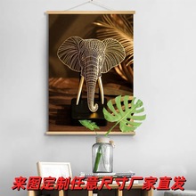 佛像掛畫觀音心經西方三聖阿彌陀佛大勢至菩薩掛軸圖像卷軸掛畫像