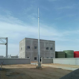 加油站11米GH-2環形鋼管避雷針塔鋼結構避雷針塔式避雷針生產廠家