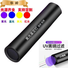跨境迷你可充電LED紫光驗鈔防偽黑鏡貓蘚真菌監測定酒家用手電筒