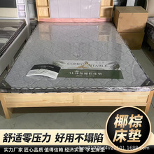 椰棕床墊棕墊硬墊1.5米1.81.2工地宿舍棕櫚墊家用可經濟雙人床墊