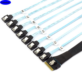 PCI-E Slimline SAS SFF-8654 8ID8X SATAֱ^ӲPDQ