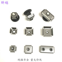 鐵皮內套牙 四邊焊接螺母  內置母 方管內塞牙 鐵皮內牙