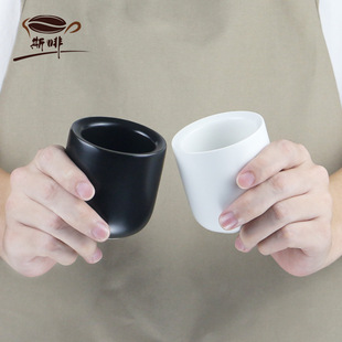 斯啡手沖聞香咖啡杯 ins拿鐵杯加厚陶瓷意式濃縮杯冷萃咖啡杯套裝