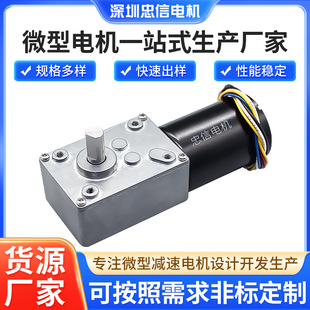 游戲夾子機 喂食器 5840渦輪蝸桿減速電機3650無刷馬達無人機投放