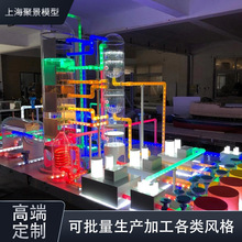 工業設備沙盤模型 機械設備科研船舶港口動態鋼鐵市政模型定 制