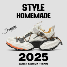 2025新款巴黎超火厚底老爹鞋男ins潮時尚休閑透氣網布運動鞋莆田