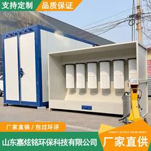 定制工廠恆溫固化爐升溫靜電噴塗房三件套 靜電噴粉機烤漆高溫房