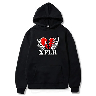 XPLR Heartbreak Hoodie Sam and Colby Merch Men Hoodie