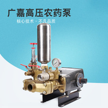 廣嘉4500型高壓農葯泵型號齊全電動柱塞泵園林打葯噴霧器批發