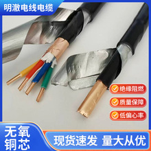 kvvp2-22屏蔽鎧裝控制電纜KVVP2銅復合帶屏蔽1.5KVVP22信號線2.5