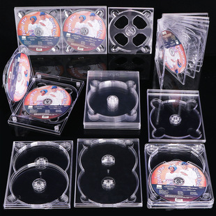 單雙多碟DVD光盤托 家庭電影CD內托 音樂專輯VCD紙板內襯光碟托盤