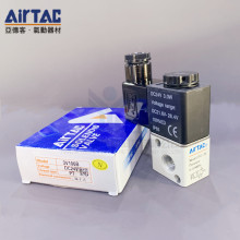 AIRTAC亞德客 二位三通直動式常閉電磁閥3V1-M5 3V1-06