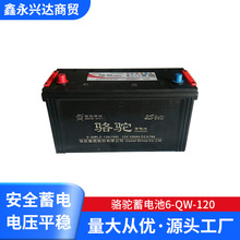 駱駝蓄電池6-QW-120電瓶批發 免維護鉛酸蓄電池 12v120ah蓄電池
