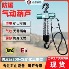 防爆葫蘆井下巷道卷揚機HQ5 HQ3 煤礦化工使用氣動無火花卷揚機