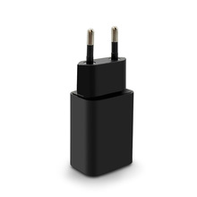 現貨供應黑色歐規5V2A充電器USB接口CE認證LVD EMC EMC