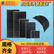 浙江太陽能光伏板10w50w200w300w光伏組件家用充電板太陽能板工廠