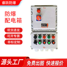 批發鑄鋁碳鋼不銹鋼防爆箱檢修照明動力粉塵端子電源插座箱隔爆櫃