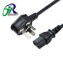 電源線插頭電煮鍋電飯煲電水壺電葯壺通用3芯線品字型三孔