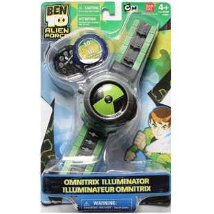地球保衛者BEN10 小班玩具少年駭客 投影手表