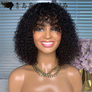 Machine Made WigRȫCСٰl^afro kinky curly