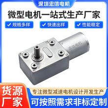 光伏清潔機器人 自動懶人洗澡機 4632渦輪蝸桿減速電機370馬達