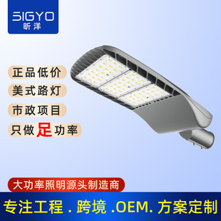 跨境LED鴨舌帽路燈150W100W模組道路燈時光控庭院市政工程路燈頭