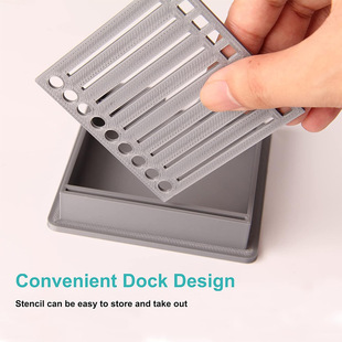 RdƷ Sticky Note Holder with StencilNģ