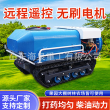 農用噴葯噴霧機打葯車風送車果園多功能殺蟲消毒履帶式遙控打葯機