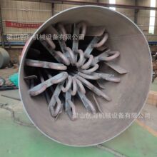 導熱油加熱滾筒 內盤管滾筒烘干機廠家 蒸汽加熱內盤管滾筒烘干機