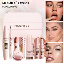 MLSMILE臉部彩妝化妝包大套裝聖誕節情人節禮物口紅唇釉跨境禮盒