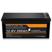 12V100AH鋰電池磷酸鐵鋰電池12V200AH鉛改鋰電池太陽能家儲鋰電池