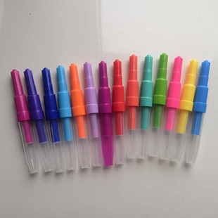 吹吹筆 噴畫筆擠壓出墨水噴噴筆 兒童玩具水彩筆套裝 可變色單筆
