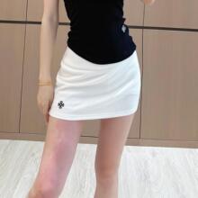 顯腿長辣妹包臀裙南油新款純欲可愛a字半身裙女設計刺綉超短裙子