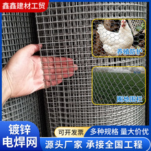 熱鍍鋅電焊網工地內牆外牆抹牆保溫掛網養殖圈地鋼絲網玉米鐵絲網