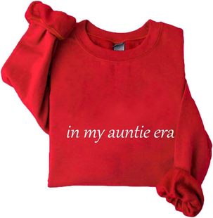 羳Wacolanperd In My Auntie Era Sweatshirt Women Crew