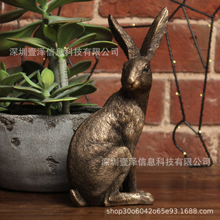 羳ƷGold Hare Ornamentbɐ۵bӼbY