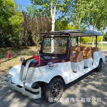 景區樓盤接待電動老爺車電動觀光車景區觀光車景區擺渡車8-11座