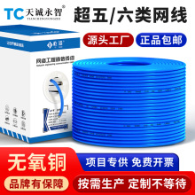 超五5六6類無氧銅千兆網線POE監控8芯雙絞線cat6e雙屏蔽家裝電腦