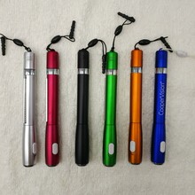 廠家創意塑料圓珠筆拉畫筆led燈廣告筆印刷logo展會促銷禮品外貿
