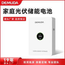 壁掛式儲能電池25.6V/51.2V100Ah磷酸鐵鋰電池電太陽能儲能鋰電池