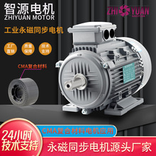 智源交流三相高效永磁同步變頻電機220v/380v水泵風機隔膜泵電機