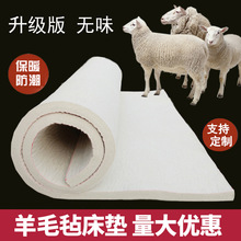 羊毛氈床墊 外貿榻榻米炕氈農村大炕厚保暖防潮四季可用炕墊批發